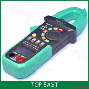 EM2015A 26mm Jaw Capacity Easy To Separate The Wire NCV Digital Clamp Meter With Torch Diode Resistance Measurement Electrical