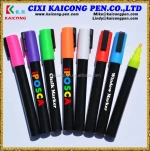 Environmentally water-based colorful POP marker valve control paint marker pen