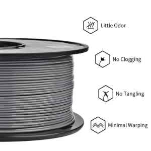 Eryone High Transparency Gray Plastic PETG Filament 100% Eco-Friendly 3d-Drucker Printer Filament