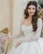 Import Eslieb A52 Luxury ivory Lace  Sweetheart Bridallong sleeve Bride Wedding Dress Ball Gown from China