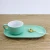 Import Europe Luxury Teatime Creative Ceramic Coffee Tea Cup and Larger Dessert Saucer Set from China