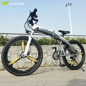 Europe Warehouse Electric Bicycle 26inch Integrated Wheel Mountain Bike 36V 250W Adult Folding Electric Bicycle