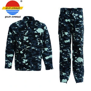 European Standards Army Camouflage Jacket Pants Suit Military Uniform