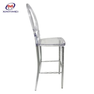 Event Party Furniture Acrylic Clear Bar Stool High Chair Phoenix Chair