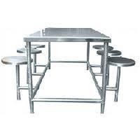 Export Quality High Standard Hospital Steel Furniture Dinning Table