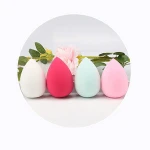 face makeup sponge Top Refillable Velour Pu Large Cotton Compact Flocking Loose Velvet Body Makeup Baby Powder cosmetic puff