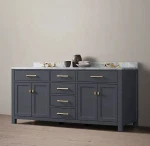 Factory best price Chinese bathroom vanities free standing bathroom cabinets