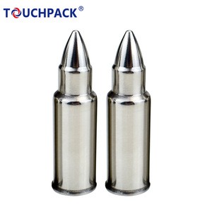 Factory Cheap Best Reusable Ice Cubes Stainless Steel Bullet Whiskey Stones