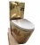 Import Factory Cheap Colored toilets Commode chair Ceramic One piece wc toilet from China