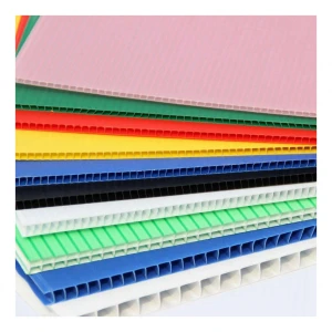 Factory Direct Sales Eco-Friendly Corrugated Plastic Pp Hollow Board Sheet