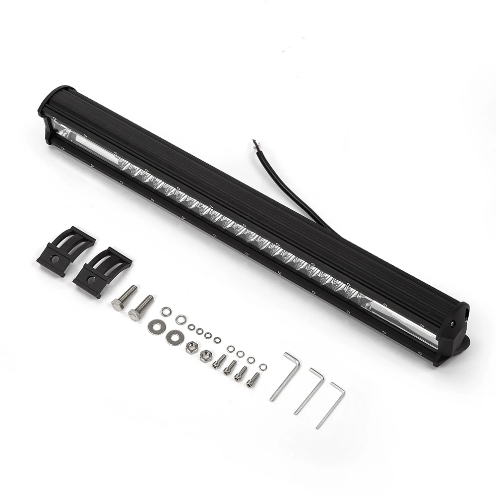 factory direct sell 24 inch offroad 162w led bar triple row 23 &quot; 3 row led light bar for snowmobile