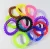 factory girls cheap hair accessories different colors elastic telephone wire plastic hair band