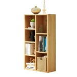 Factory price book shelf home bookcase vintage bookcase wooden