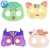Import Factory supplies interesting creative handmade art animal Blank paper mask for children to draw from China