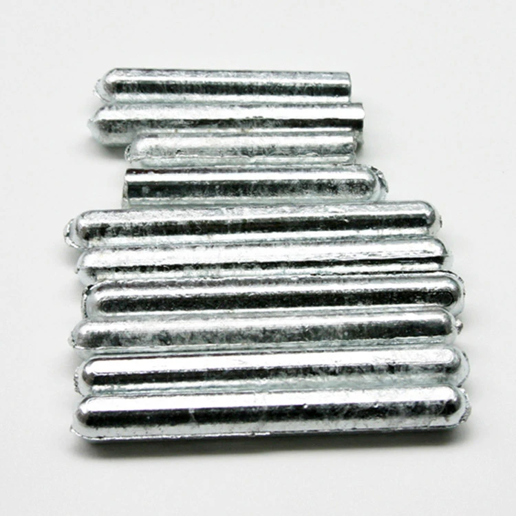 Factory supply 5N 99.999% Zinc Zn metal pellets/granules, ingots