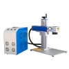 Factory supply Laser marking machine fiber laser machinery With Rotary