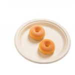 Factory Wholesale Biodegradable Sugarcane Disposable Fruit Paper Plate Eco Friendly Paper Plate