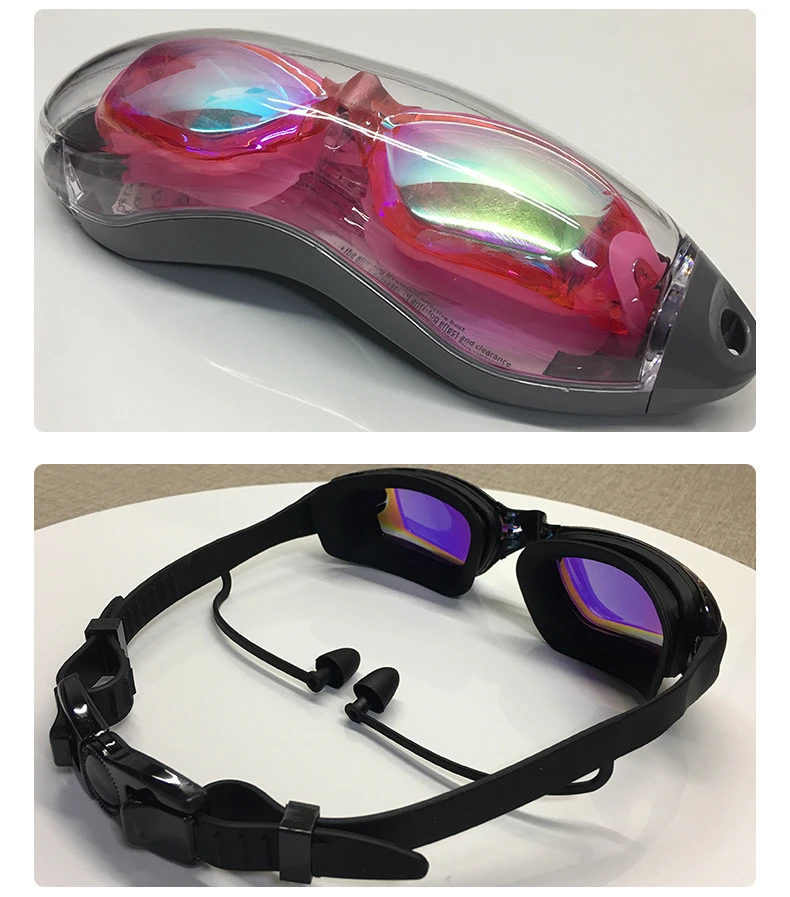 Factory Wholesale Cool Style Unisex-Adult Quick Adjust Swim Goggles