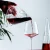 Fancy pyramid design hand blown borosilicate glass Wine decanter