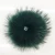 Import Fashion Colorful Fur Ball Keychain in Animal Fur/Raccoon Fur Pompoms Beanies Pom pom from China