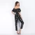 Import Fashion top seller2018 summer casual pants female bell-bottom pants female summer chiffon Europe and the United States sexy micr from China