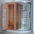 Import Fashion Wooden Infrared Sauna and Steam Combined Room For Sale from China