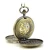 Import Fast Shipping Retro Double Hunter Skeleton Mechanical Pocket Watch from China