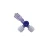 Import FDA medical grade PC silicone low pressure medical peep three way check valve from China