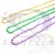 Import Festive party celebration supplies 6*8mm oval mardi gras throw beaded necklace party supplies from China