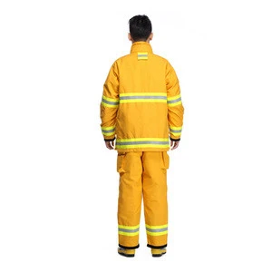 Fire Fighting Suit Turnout Gear Fireman Uniform