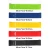 Import Fitness Exercise Latex bands Resistance Loop Bands for Strength Training and Physical Therapy from China