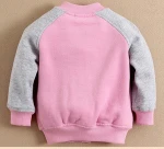 Fitness Warm Pink Baby Girl Fall Jacket