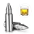Import Flashing whisky stainless steel stones Chilling Rocks  and ice cubes stainless steel set from China