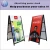 Import Floor Display Advertising Board Iron Poster Frame Pavement Sign HS-H25 from China
