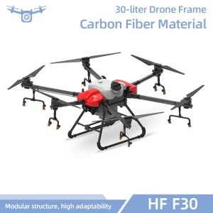 Folding Easy Storage Agricultural Drone Frame 30 Liters Red Fuselage Front Cover Shell Waterproof Cover Agriculture Drone Frame