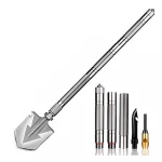 Folding Portable Entrenching Tool Shovel Ultralight Multitool Shovel for Camping, Hiking, Trekking, Gardening,Fishing