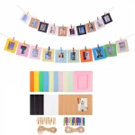 Followsun 2x3 Inch Photo Album Set for Fujifilm Instax Mini Camera Mini 7s 8 8+ 9 25 26 50s 70 90 Instax SP 1 (64 pockets)