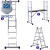 Import Frame Ladder Type Scaffolding Easy Install Safety &amp System from China