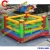 Import free air shipping inflatable boxing ring bounce house, Inflatable Wrestling Ring fighting Boxing Kids with 2 paris big gloves from China