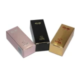 Free design custom luxury eyeshadow eyeliner lip liner eyebrow pencil packaging folding paper box