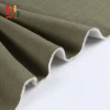 Free sample army green polyester acrylic french terry dty brush knitting fabric for sportswear
