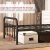 Import Free Shipping Round Tube Twin Size Bedroom Furniture Iron Beds from China