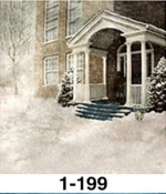 Free Shipping Scenic Background For Photo Studio Hand Painted Backdrop