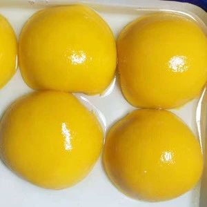 fresh canned yellow peach fruit