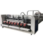 Full Atomatic Computer Control Carton Box Folder Gluer Machine
