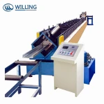 Full Automatic C&Z shape changeable  Purlin Roll Forming Machine/Tile making machinery