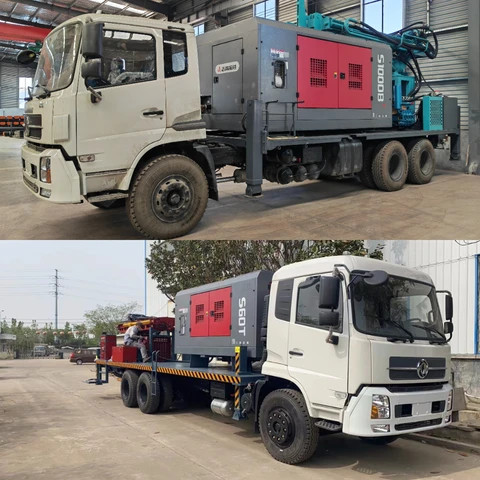 Buy Full Hydraulic 500 800 1000 Meters Hard Rock Water Well Drilling ...