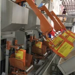 Fully automatic Valve Bag Cement Powder packing Filling machine