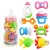 Import Funny  cheap safety china plastic baby rattle toys from China