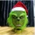 Import Funny Grinch Stole Christmas Cosplay Party Mask Hat XMAS Full Head Latex Mask With Further Adult Costume Grinch Mask Props from China